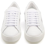Albert Logo-Print Leather Trainers - White or Black
