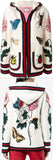 Embroidered Hooded Jacket