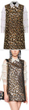 Animal Print Brocade Dress