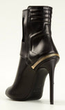 Open-Toe Ankle Boots