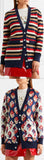 Reversible Knit Cardigan Sweater