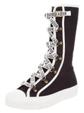 Logo Lace-Up Sneaker-Boots