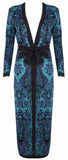 Jersey Wrap Robe-Coat