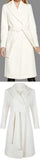 White Wrap Coat