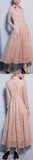 Embellished-Collar Lace Midi Dress - DESIGNER INSPIRED FASHIONS