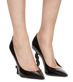 Black Patent Opyum Pumps