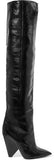 'Niki' Leather Knee Boots