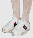 Ace Sneaker with Crystals