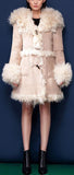 Shearling Suede Coat