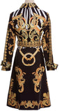 Baroque Print Coat