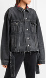 Oversized Embroidered Denim Jacket | DESIGNER INSPIRED FASHIONS