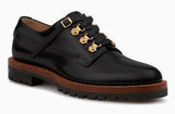 Derby Shoes in Calfskin Leather - Black or White