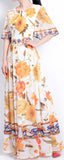 Long Floral Print Summer Dress