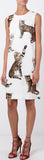 Bengal Cat Print Dress