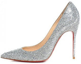 Burma Strass Decollete 554 100 Pumps 37 Silver