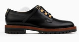 Derby Shoes in Calfskin Leather - Black or White