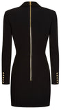 Black Jacket Mini Dress