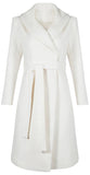 White Wrap Coat
