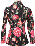 Floral Print Blazer