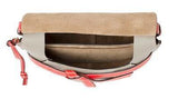 Gate Small Bag Soft White/Light Grey/Red