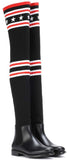 Knitted Over-the-Knee Boots