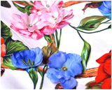 Floral Appliques Printed Knee-Length Sheath Dress