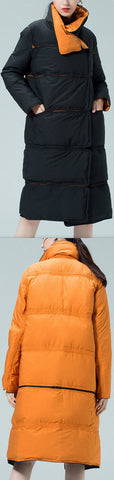 Reversible Feather-Down Coat