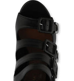 'Tutto' Buckle Suede or Leather Sandals