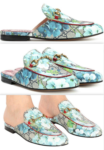 Princetown Coated-Canvas Slippers