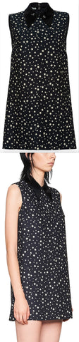 Star Printed Cady Dress