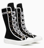 Logo Lace-Up Sneaker-Boots