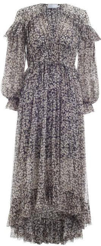 'Prima' Cherry Cape Dress