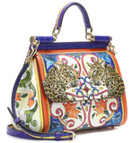 Sicily Medium Leather Shoulder Bag