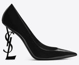 Black Patent Opyum Pumps