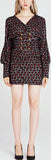 Double-Breasted Leopard Print Mini Dress