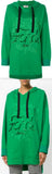 Oversized Embroidered Logo Hoodie