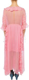 'Elvira' Ruffle Dress, Pink