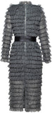 Ruffle Tiered Lace Dress