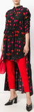 Petal Print Frock Shirt