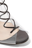 Helmut Plexi 100 Lace-Up PVC Ankle Boots