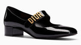Baby-D Ballet Pump in Black Patent Calfskin