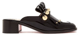 Octavian Mula 35 Black Patent Mule
