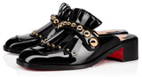Octavian Mula 35 Black Patent Mule