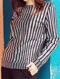 Embellished Long-Sleeve Top