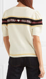 Logo Intarsia Knit Sweater