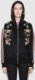 Embroidered Zip Sweatshirt & Technical Stirrup Leggings