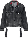 Oversized Embroidered Denim Jacket | DESIGNER INSPIRED FASHIONS