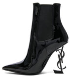Black Patent Opyum Chelsea Boots
