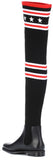Knitted Over-the-Knee Boots