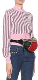Cropped Knit Jacket, Pink
